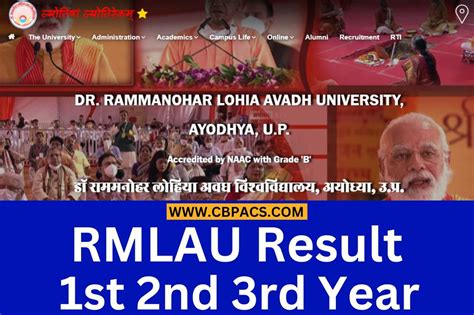 rmlau result 2024 1st semester|Dr. Rammanohar Lohia Avadh University.